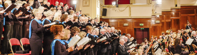 EPMS Choir On Stage Ellesmere Port Music Society Choir